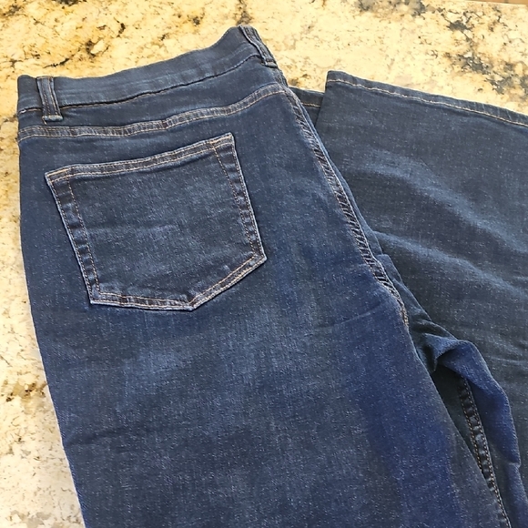 Denim & Co - Classic Dark Blue Women's Jeans - Picture 4 of 4